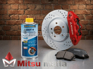 Тормозная жидкость Ravenol DOT4 для Митсубиси Л200 IV 1 литр 4014835692114
